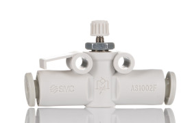 Regulator przepływu SMC Rura Regulator prędkości AS 4mm