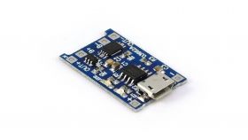 Zasilacz buforowy / ładowarka Li-Ion / Li-Po TP4056 1S 3,7V microUSB