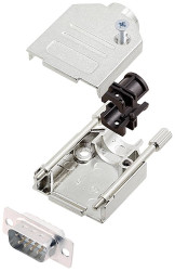 encitech 6355-8002-01 Zestaw listew męskich D-Sub DTZK09-DBP-W-K, rzędy: 2, styki: 9, 180 °, 1 szt.