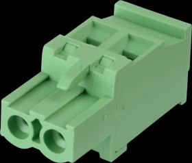 CTB922VJ/2R Plug-in screw terminal - 2-pole, RM 5.08 mm, 90°