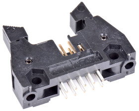 Wtyk PCB 10-pinowe raster: 2.54mm 2-rzędowe 3M Przewlekany 2.0A