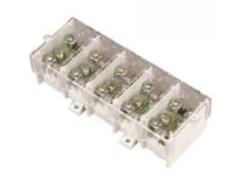 Listwa zaciskowa LZ 5x35/16 z osłoną (łączeniowa) TH35 E.4102