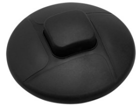 Przełącznik przelotowy nożny czarny