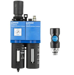 Smarownica z reduktorem i filtrem, G 1/2, 25μm, TATU, PREVOST