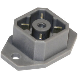 HTP BP3N04000-F Connector Black 3 Pins + PE Secure &amp; Durable