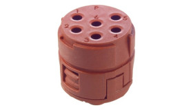 Wkład 6 stykowy do złączy M23 bez styków EPIC M23 E-part 73002766 /5 szt./