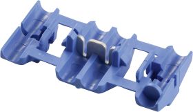 TE Connectivity 735398 Złącze niskonatężeniowe elastyczny: 1-2.5 mm² stała: 1-2.5 mm² Ilość styków: 2 1 szt. niebieski