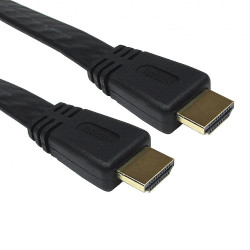 Flat HDMI to HDMI Cable - 1.5m