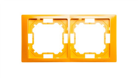 Simon Basic Neos Ramka Podwójna Słoneczny Bmrc2/034