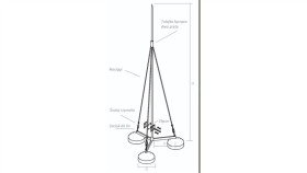 Maszt Odgromowy Na Trójnogu 5 M I Strefa Wiatrowa