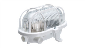 Oprawa Kanałowa Oval-7040T/P, E27, 60W, Biała-Polipropylen, Klosz...