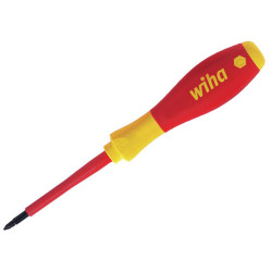 Wiha 39566 SoftFinish&#xAE; electric slimFix Screwdriver Pozidriv PZ1 x 80mm