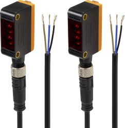 TRU COMPONENTS Czujnik fotoelektryczny TC-9444612 M8 Efektywny zasięg detektora: 1000 cm przełączanie światła