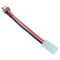 RC Male Deans T Connector to Female Tamiya Adapter 100mm