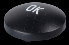 1ZCS09118 1ZCS cap for Multimec 5 - Ø 14.3 mm, black, Symbol OK
