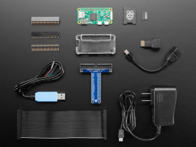 Adafruit Raspberry Pi Zero Starter Pack - Includes Pi Zero v1.3
