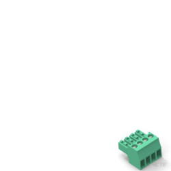 TE Connectivity 284506-4 TERMI-BLOK Plug 4 POS Stackable Eurostyle
