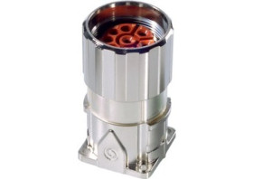 Wtyczka okrągła pulpitowa żeńska 3+PE+4 630V 26A EPIC LS1 A6 76084000 /5 szt./