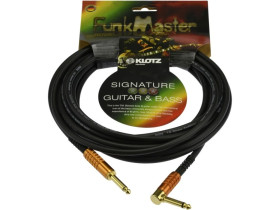 KLOTZ TM Stevens Kabel instrumentalny Audio Jack 6,3mm Mono (wtyk kątowy / wtyk) 6m