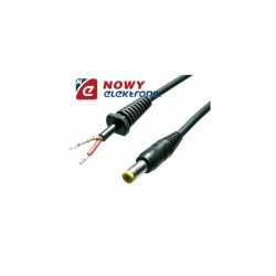 Wtyk DC 1,7/4,8 z przew.1,5m PRO Kabel 1m z wt. pros.