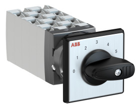 Przełącznik krzywkowy 6-pozycyjny ABB DPST 1 30° 25A