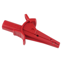 Zaciski krokodylkowe 4mm 1000V/10A czarny + czerwony