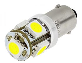 LED 12V BA9S 0,7W CZERWONA