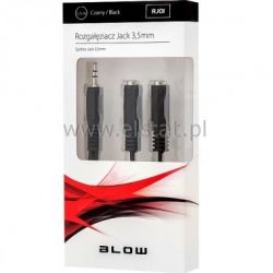 Adapter Jack: 3,5 WT- 2x GN. 3,5 stereo z kablem