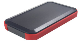 Obudowa ręczna 88 x 146 x 20mm ABS Czarny, czerwony