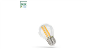 Led Kulka E-27 230V 6W Cog 1800K Clear Spectrum