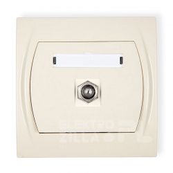 Gniazdo antenowe pojedyncze typu F (SAT)