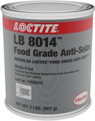 Loctite anti seize, metal free, can, 907 g, LOCTITE LB 8014 907G EGFD