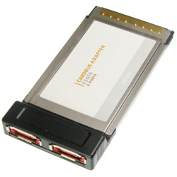 Karta PCMCIA eSata x 2 ICIDU