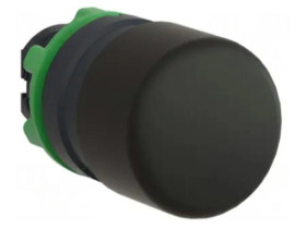 ZB5AC24 Przełącznik przyciskany 22mm Poz.stab 1 czarny IP66