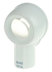 Szkło powiększające powiększenie 10.1X Powiększenie Tak Lupa z oświetleniem -2.5dioptrii średnica 34mm