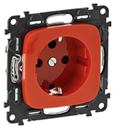 Legrand Gniazdo Valena Life Allure czerwony 753132