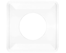 Osłona ściany pojedyncza transparentna tworzywo pozioma 2100-02