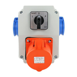 Zestaw siłowy NBOX-Z.11 1x16A 5P 2x230V wyłącznik L-0-P 3767911 Next