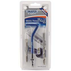 Draper Expert 21715 M6 x 1.0 Metric Thread Repair Kit