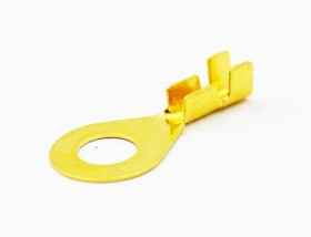 Konektor nieizolowany oczkowy 6,2mm