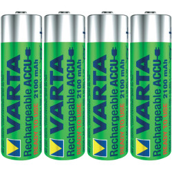 Varta 56706101404 NiMH AA 1.2V 2100mAh Ready 2 Use Rechargeable Pack of 4