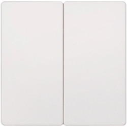 Siemens 5TG6205 I-System Titanium White Rocker for 2-circuit/dual 2-way Switch