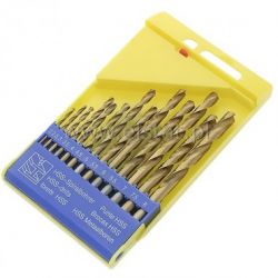Zestaw wierteł do metalu 13szt 2,0-8,0mm czarne