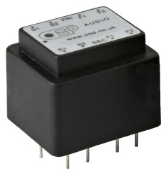 Transformator audio, THT, 1 kΩ, 4 kΩ : 1 kΩ, 4 kΩ, 100mW, 1+1:1+1, OEP