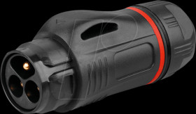 IC02-24P301 Industrial connector - S2 - Power, 3-Pin