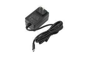 USB Power Supply for Raspberry Pi 5 (5V/5A, US Standard, UL and FCC Certified)
