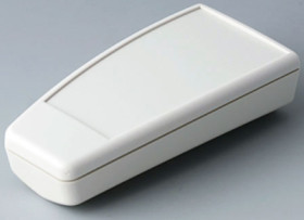 ABS enclosure, (L x W x H) 28 x 38 x 24 mm, gray white (RAL 9002), IP40, A9066117