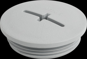 52006141 Blind plug, M32 x 1.5, silver gray