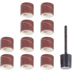 Proxxon 28978 Micromot Sanding Sleeve Mandrel Grit 120 Dia14x13mm 10pieces
