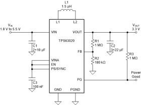 High Efficiency Single Inductor Buck-Boost Converter with 4A Switch